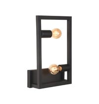 LABEL51 Wandlamp Quadrato | Zwart | Metaal | One Size 