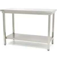 Maxima Werktafel | RVS | Bodemschap | Diepte 600 | Hoogte 850/900 | Breedte 600-2000 | Zelfmontage