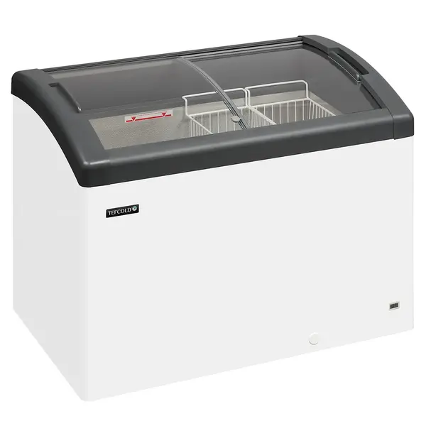 Vrieskist | FOCUS | 270L | Wit/Grijs | -16°C/-23°C | Statisch | Schuifdeksels | Wielen | 1050x650x850(h)mm