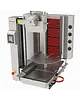 Naomi Grills Robot Dönergrill | Elektrisch | 4 Elementen | 6.4kW (400V) | Max. 120kg | Rotatiemotor Onder | Handsfree Snijden | 720x980x1260(h)mm 