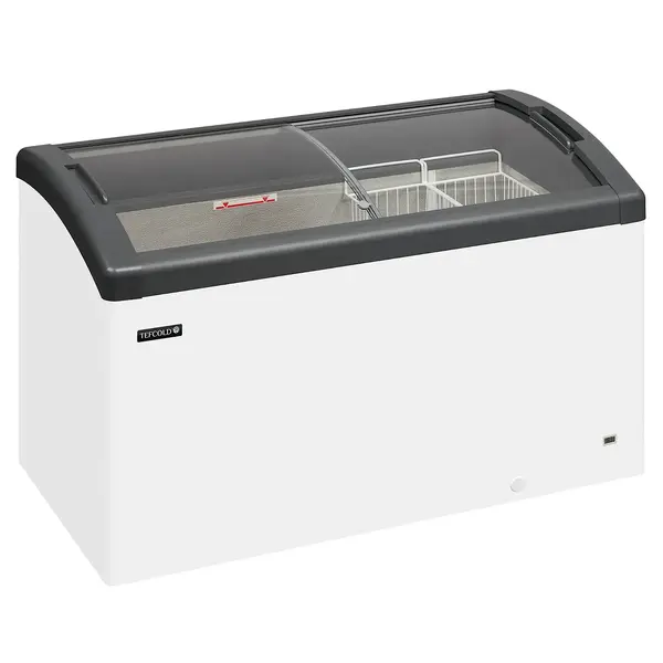 Vrieskist | FOCUS | 352L | Wit/Grijs | -16°C/-23°C | Statisch | Schuifdeksels | Wielen | 1300x650x850(h)mm