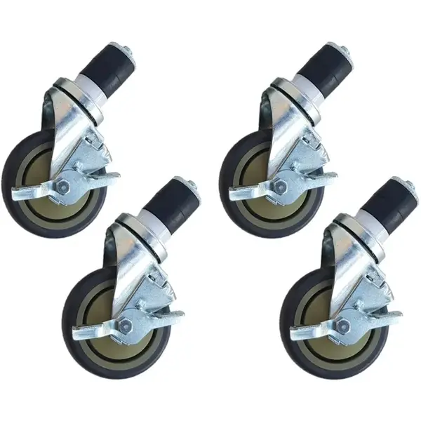 Wielenset | Maxima Werktafels | 4 Wielen (Geremd) | 127(h)mm