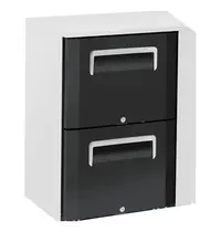 Diamond Ladenset | BOTTLES EVO | Zwart | 2 Laden (Dicht)