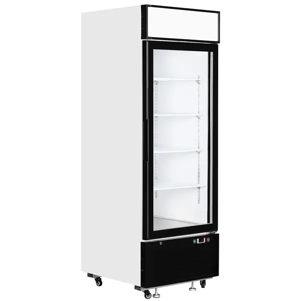 Vrieskast | SERIE LG | 496L | Wit/Zwart | -14°C/-25°C | Geforceerd | Wielen | 685x805x2065(h)mm