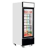 Tefcold Vrieskast | SERIE LG | 496L | Wit/Zwart | -14°C/-25°C | Geforceerd | Wielen | 685x805x2065(h)mm