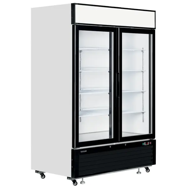 Vrieskast | SERIE LG | 1108L | Wit/Zwart | -14°C/-25°C | Geforceerd | Draaideuren | Wielen | 1382x805x2065(h)mm