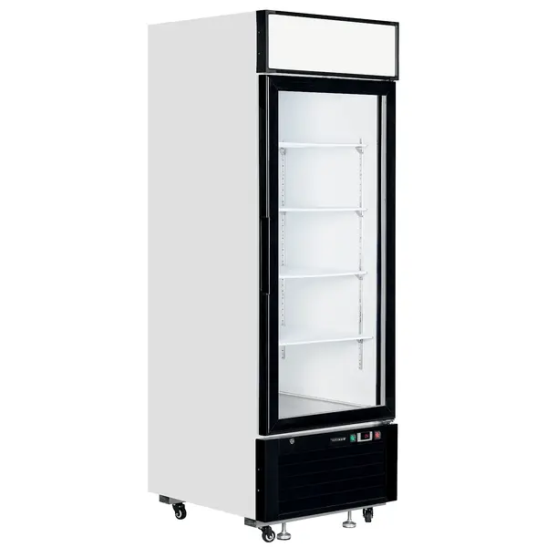 Koelkast | SERIE LG | 496L | Wit/Zwart | +1°C/+8°C | Geforceerd | Wielen | 685x805x2065(h)mm