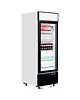 Tefcold Koelkast | SERIE LG | 496L | Wit/Zwart | +1°C/+8°C | Geforceerd | Wielen | 685x805x2065(h)mm 