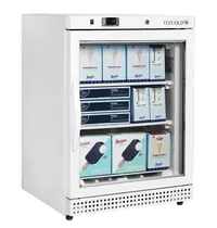 Tefcold Vrieskast | SERIE U | 200L | Wit | -10°C/-24°C | Geforceerd | Wielen | 600x595x850(h)mm