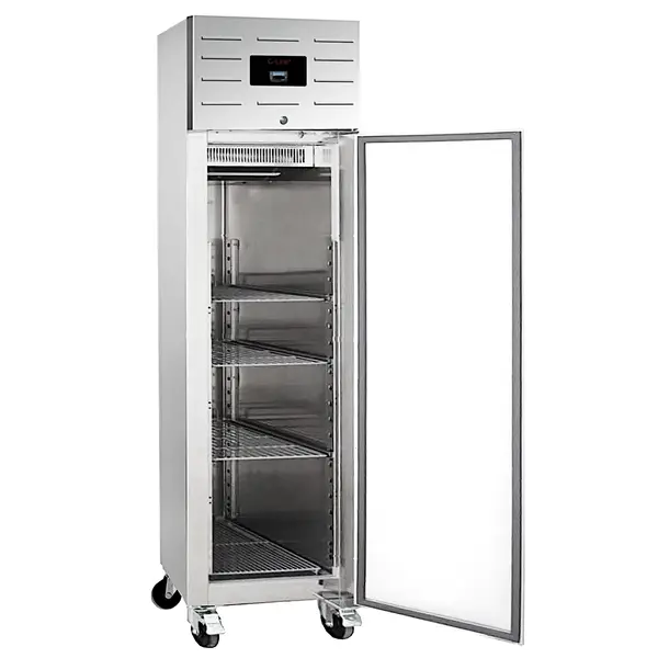 Koelkast | G-LINE | 292L (1/1 GN) | RVS | +2°C/+8°C | Geforceerd | Wielen (Geremd) | 484x745x2100(h)mm