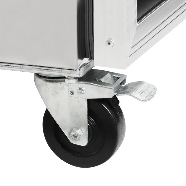 Koelkast | G-LINE | 292L (1/1 GN) | RVS | +2°C/+8°C | Geforceerd | Wielen (Geremd) | 484x745x2100(h)mm