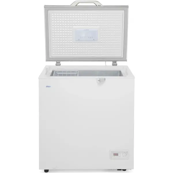 Vrieskist | Wit | 140L | -18°C/-26°C | Geforceerd | Kanteldeksel | 754x608x845(h)mm