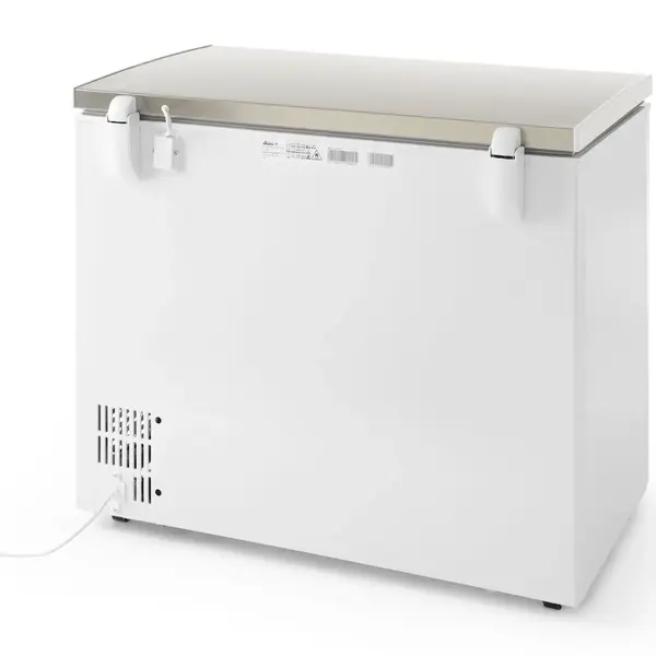 Vrieskist | Wit | 190L | -18°C/-26°C | Geforceerd | Kanteldeksel | 953x607x840(h)mm