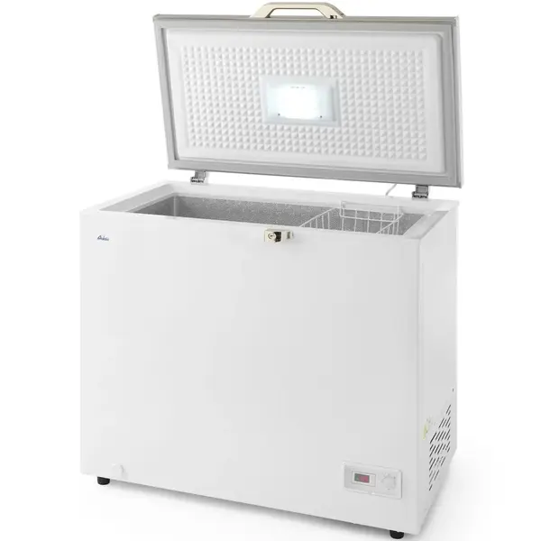 Vrieskist | Wit | 190L | -18°C/-26°C | Geforceerd | Kanteldeksel | 953x607x840(h)mm