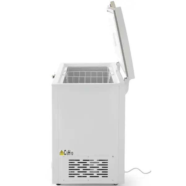 Vrieskist | Wit | 190L | -18°C/-26°C | Geforceerd | Kanteldeksel | 953x607x840(h)mm