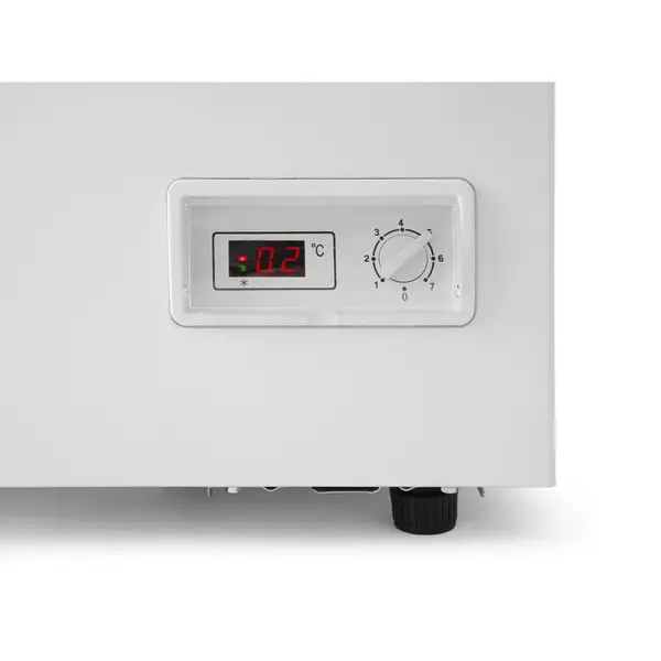 Vrieskist | Wit | 282L | -18°C/-26°C | Geforceerd | Kanteldeksel | 1116x686x840(h)mm