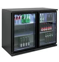 SERRCO by Tefcold Barkoelkast | SGD | 282L | Antracietgrijs | +2°C/+10°C | Geforceerd | Draaideuren | 1110x620x840(h)mm