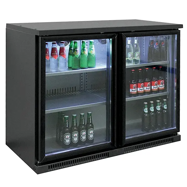 Barkoelkast | SGD | 282L | Antracietgrijs | +2°C/+10°C | Geforceerd | Draaideuren | 1110x620x840(h)mm