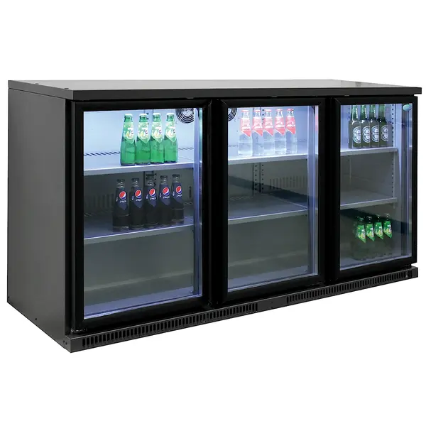 Barkoelkast | SGD | 434L | Antracietgrijs | +2°C/+10°C | Geforceerd | Draaideuren | 1670x620x840(h)mm