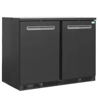 SERRCO by Tefcold Barkoelkast | SGD | 282L | Antracietgrijs | +2°C/+10°C | Geforceerd | Draaideuren | 1110x600x840(h)mm