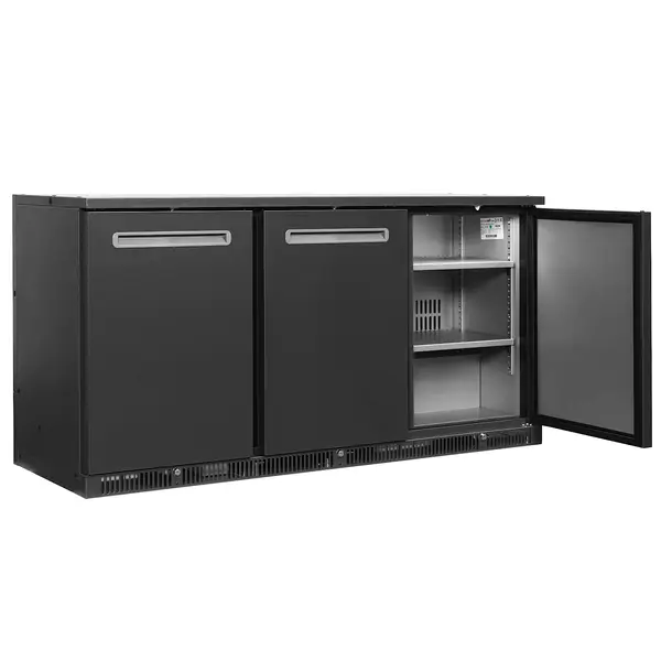 Barkoelkast | SGD | 434L | Antracietgrijs | +2°C/+10°C | Geforceerd | Draaideuren | 1670x600x840(h)mm