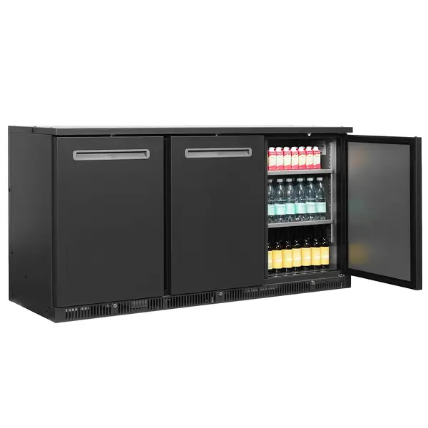 Barkoelkast | SGD | 434L | Antracietgrijs | +2°C/+10°C | Geforceerd | Draaideuren | 1670x600x840(h)mm