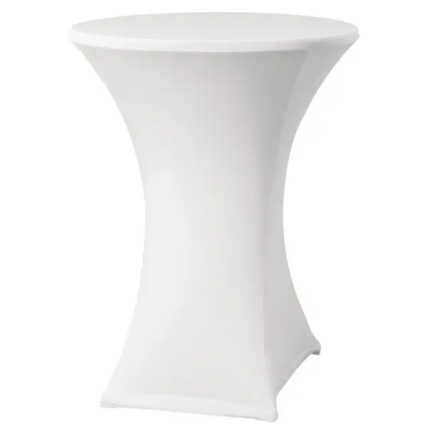 Tafelhoes | SAMBA STRETCH | Polyester/Elastaan | Wit | Ø850x1150(h)mm