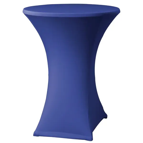 Tafelhoes | SAMBA STRETCH | Polyester/Elastaan | Blauw | Ø850x1150(h)mm