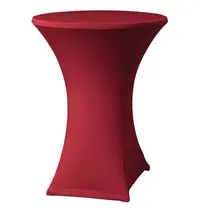 Attends Tafelhoes | SAMBA STRETCH | Polyester/Elastaan | Rood | Ø850x1150(h)mm