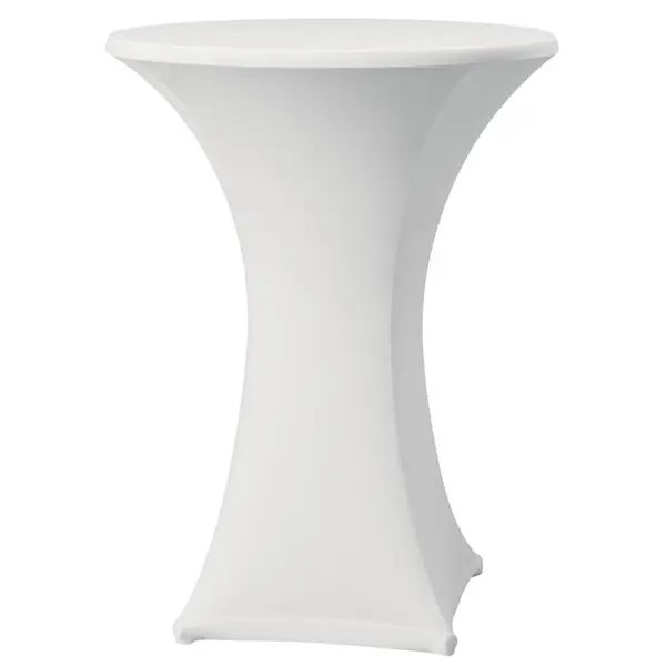 Tafelhoes | SAMBA STRETCH | Polyester/Elastaan | Wit | Ø850x1150(h)mm