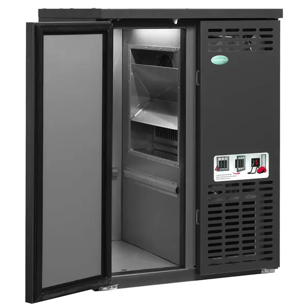 Vatenkoeler | SFK | Antracietgrijs | 2x 20L (KEG) | +2°C/+10°C | Geforceerd | 620x580x840(h)mm