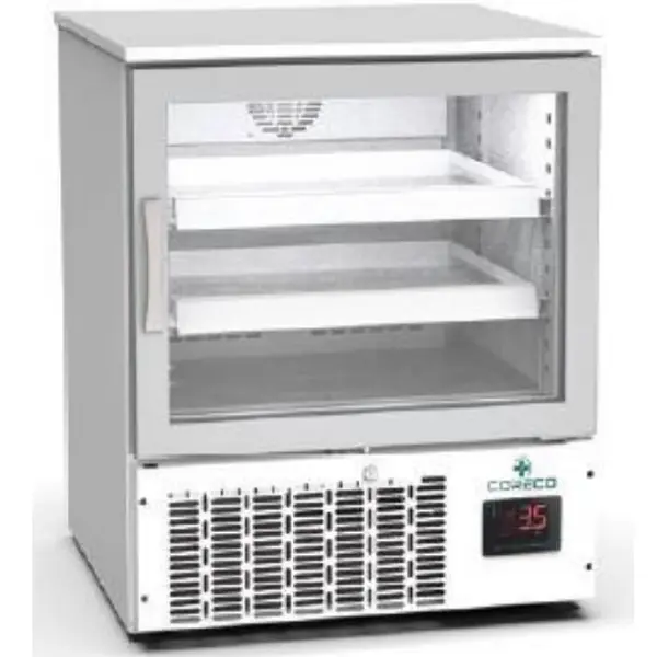 Medische Koelkast | MEDICAL LAB | 130L | Wit | +2°C/+8°C | Geforceerd | Temperatuuralarm | Licht Ontvlambare Medicatie | 645x640x805(h)mm