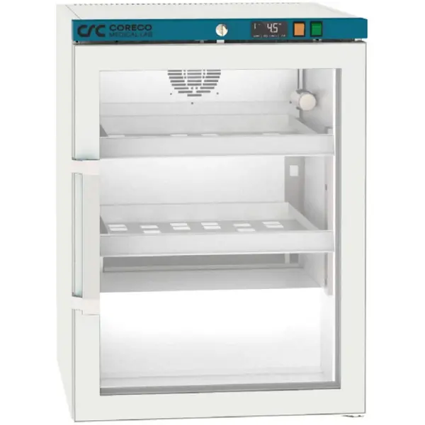Medische Koelkast | MEDICAL LAB | 145L | Wit | +2°C/+8°C | Geforceerd | Temperatuuralarm | Licht Ontvlambare Medicatie | 600x600x830(h)mm