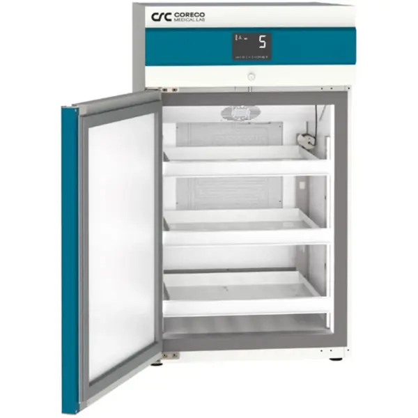Medische Koelkast | MEDICAL LAB | 175L | Wit | +2°C/+8°C | Geforceerd | Temperatuuralarm | Licht Ontvlambare Medicatie | 600x650x1020(h)mm