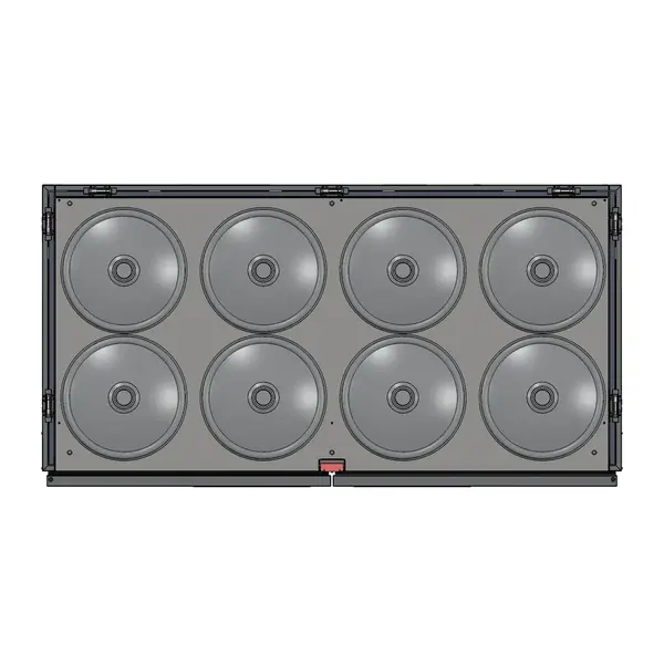 Vatenkoelcel | SKB | 1.57m³ | 24x 20L/8x 50L (KEG) | Isolatie 40mm | 1870x975x1080(h)mm