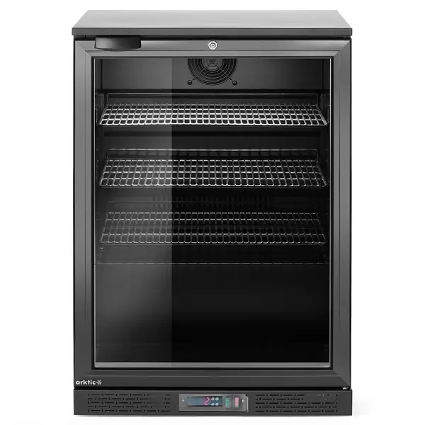 Barkoelkast | 127L | Zwart | 0°C/+10°C | Statisch + Ventilator | 600x530x870(h)mm