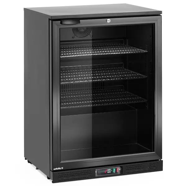 Barkoelkast | 127L | Zwart | 0°C/+10°C | Statisch + Ventilator | 600x530x870(h)mm