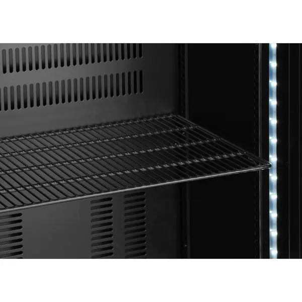 Drankenkoeling | 300L | Zwart | +2°C/+10°C | Statisch + Ventilator | 600x530x1820(h)mm