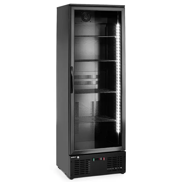 Drankenkoeling | 300L | Zwart | +2°C/+10°C | Statisch + Ventilator | 600x530x1820(h)mm