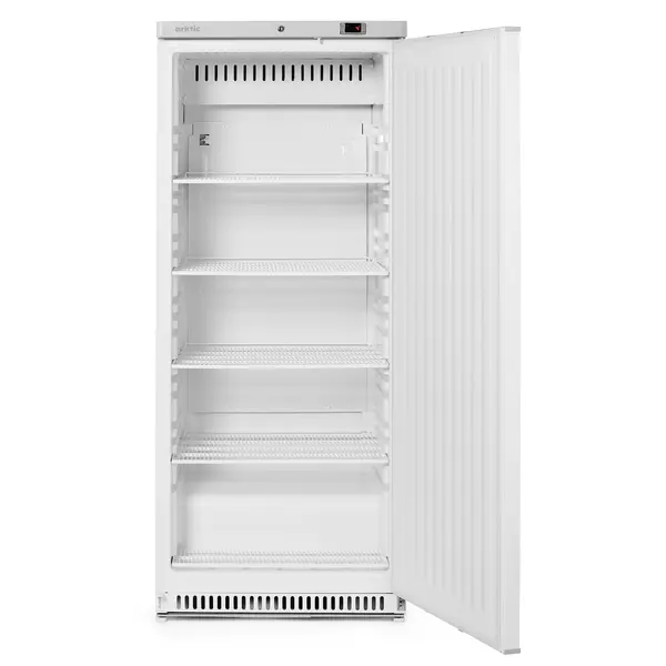 Koelkast | BudgetLine | 600L | Wit | 0°C/+8°C | Statisch + Ventilator | Deuralarm | Wielen | 775x769x1900(h)mm