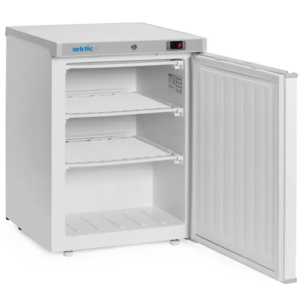 Vrieskast | BudgetLine | 200L | Wit | -18°C/-23°C | Statisch + Ventilator | Deuralarm | 598x655x838(h)mm