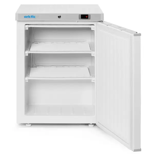 Vrieskast | BudgetLine | 200L | Wit | -18°C/-23°C | Statisch + Ventilator | Deuralarm | 598x655x838(h)mm