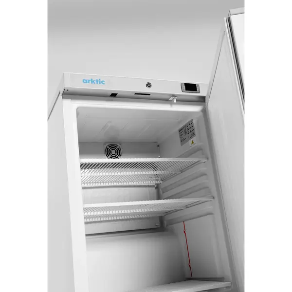 Koelkast | BudgetLine | Energiezuinig | 200L | Wit | 0°C/+8°C | Statisch + Ventilator | Deuralarm | 598x623x838(h)mm