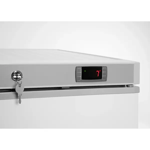 Koelkast | BudgetLine | Energiezuinig | 200L | Wit | 0°C/+8°C | Statisch + Ventilator | Deuralarm | 598x623x838(h)mm