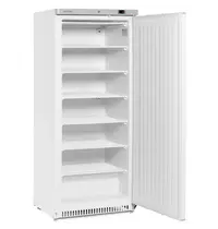 Arktic by HENDI Vrieskast | BudgetLine | 600L | Wit | -18°C/-23°C | Statisch + Ventilator | Deuralarm | Wielen | 775x710x1900(h)mm 
