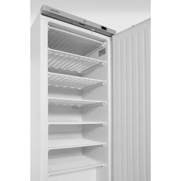 Vrieskast | BudgetLine | 600L | RVS | -18°C/-23°C | Statisch + Ventilator | Deuralarm | Wielen | 775x710x1900(h)mm