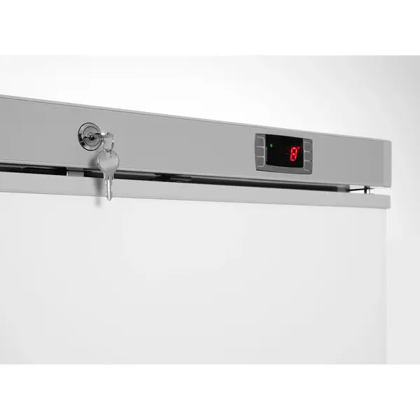 Vrieskast | BudgetLine | 600L | RVS | -18°C/-23°C | Statisch + Ventilator | Deuralarm | Wielen | 775x710x1900(h)mm