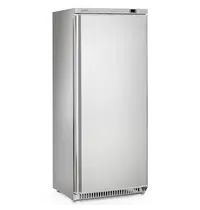 Arktic by HENDI Vrieskast | BudgetLine | 600L | RVS | -18°C/-23°C | Statisch + Ventilator | Deuralarm | Wielen | 775x710x1900(h)mm 