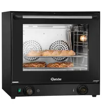 Bartscher Heteluchtoven | SERIE AT | 4 Niveaus (438x315) | Elektrisch | 50°C/300°C | 2.7kW (230V) | 595x615x575(h)mm