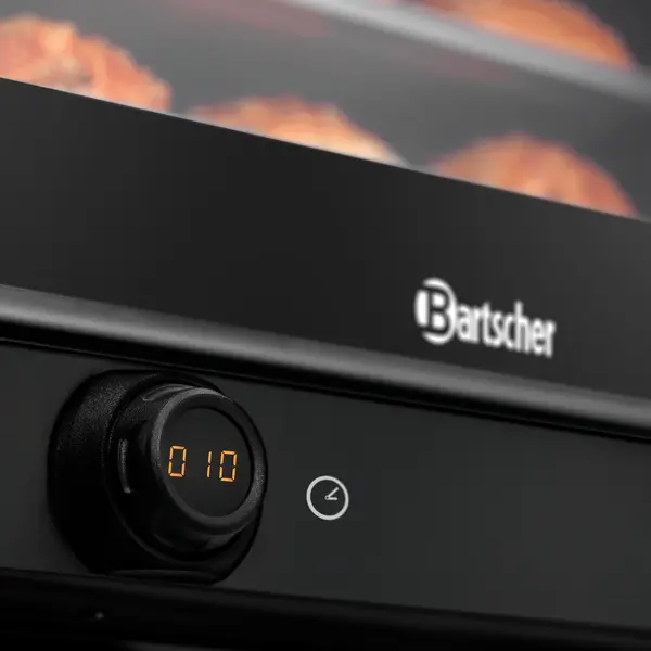 Heteluchtoven | SERIE AT | 4 Niveaus (438x315) | Elektrisch | 50°C/300°C | 2.7kW (230V) | 595x615x575(h)mm